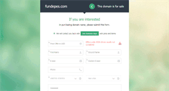 Desktop Screenshot of fundepes.com